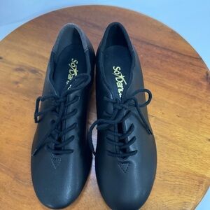 So Danca SD Tech Black Tap Shoes Children’s 3.5 New